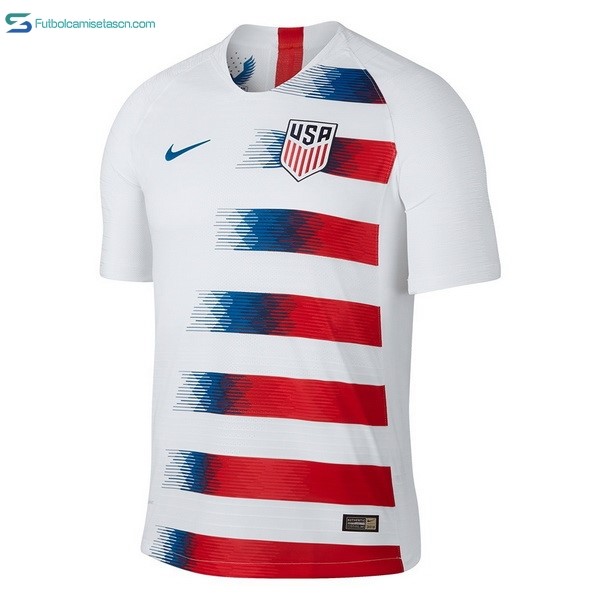 Tailandia Camiseta Estados Unidos 1ª 2018 Blanco